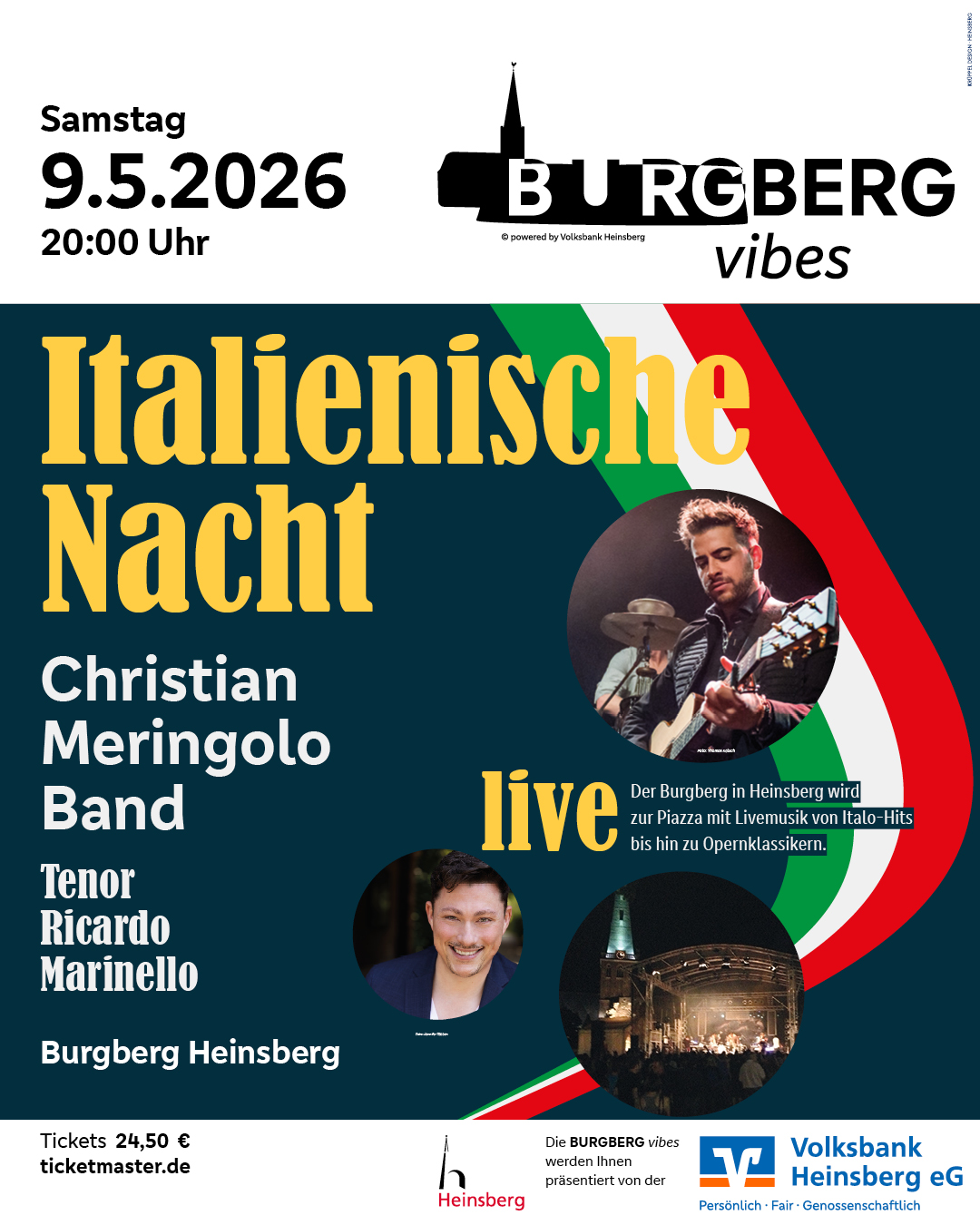 Italienische Nacht Plakat